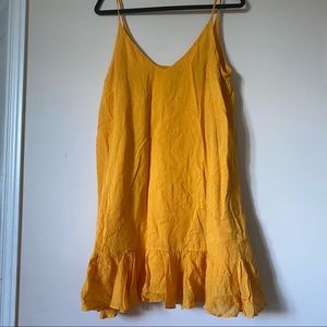 & Other Stories yellow Summer dress